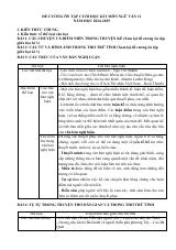 Đề cương ôn tập Học kì 1 Ngữ văn 11 năm 2024–2025 trường THPT Yên Dũng Số 2 (Bắc Ninh)